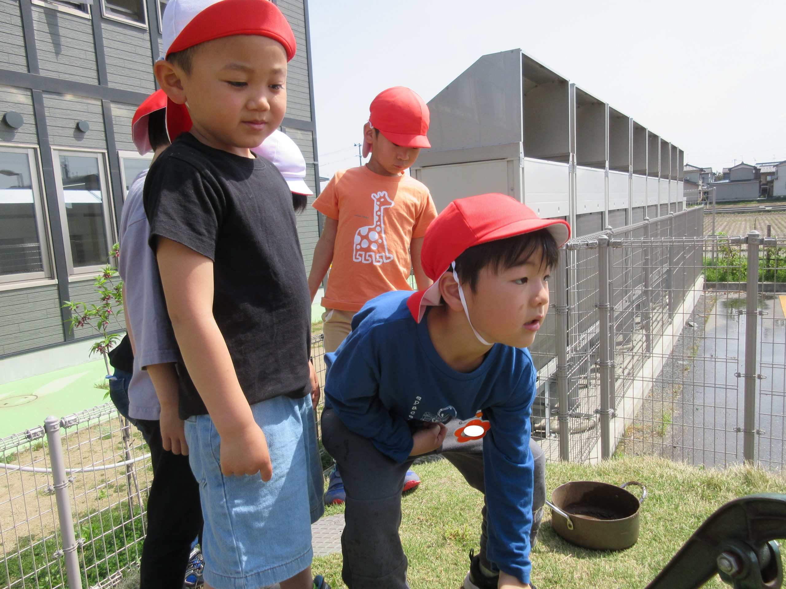 お外遊び楽しいね♪ たいようぐみ 【白根おおぞら保育園】