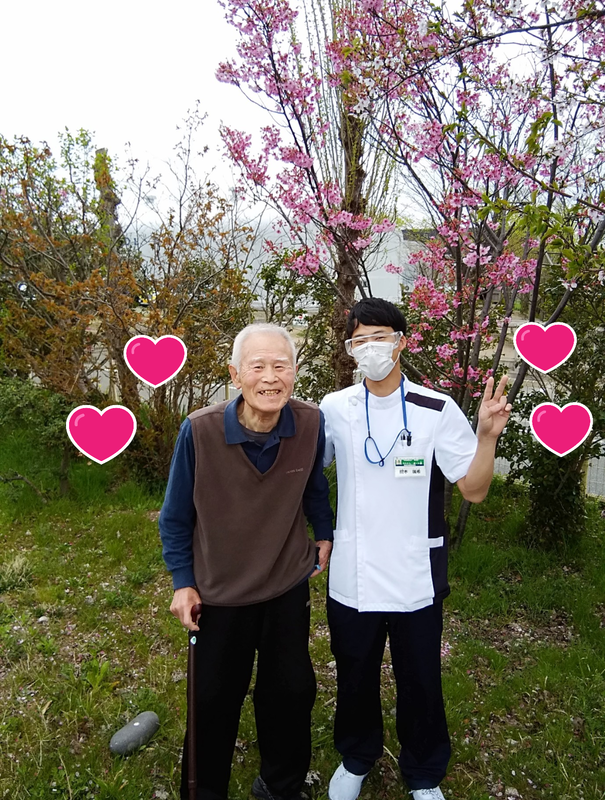 【リハトレ・ポート遊】元気に楽しく屋外歩行！