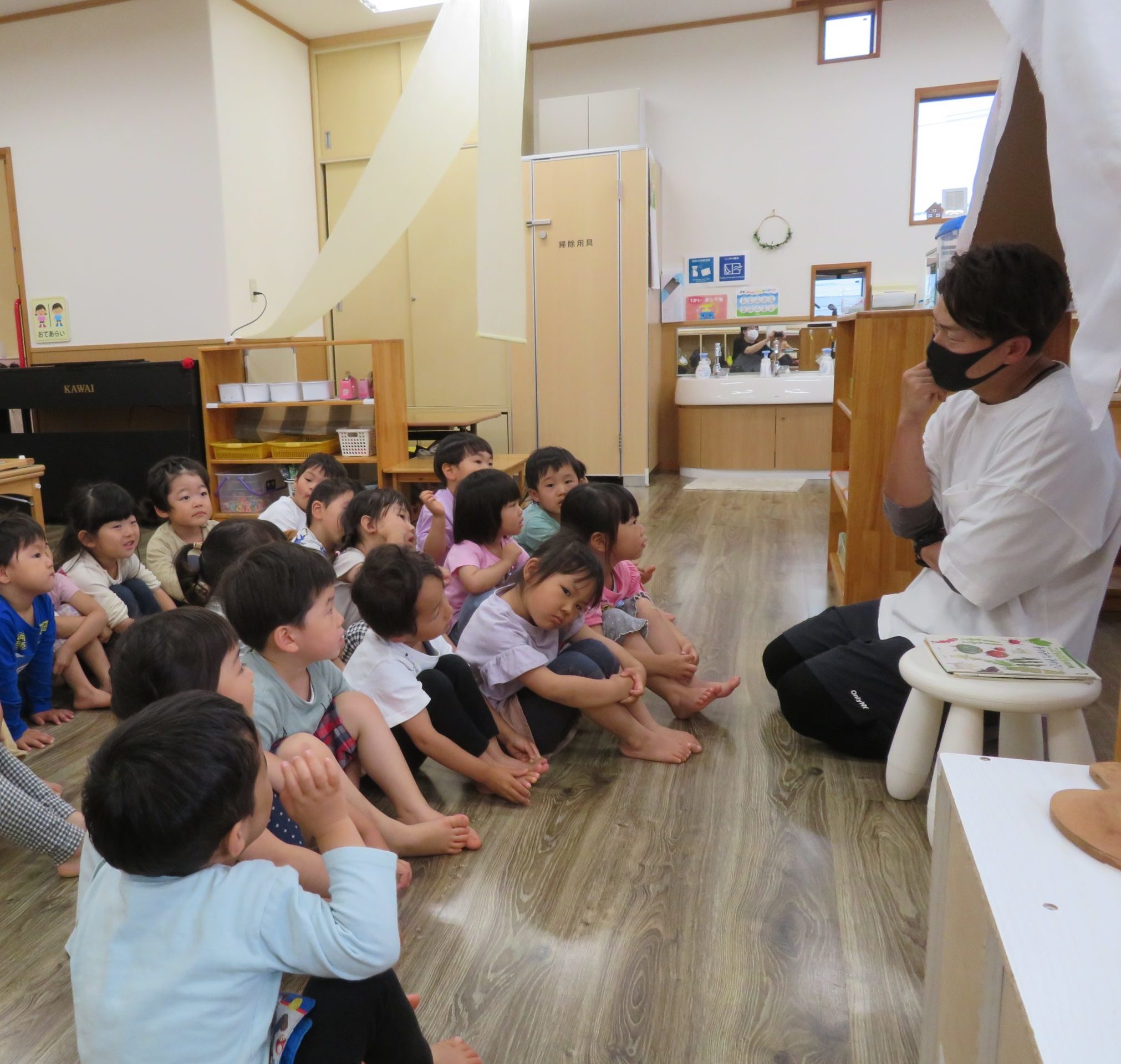 😊遊コスモス小新保育園「🌈3歳児 Father’s Day🎁」