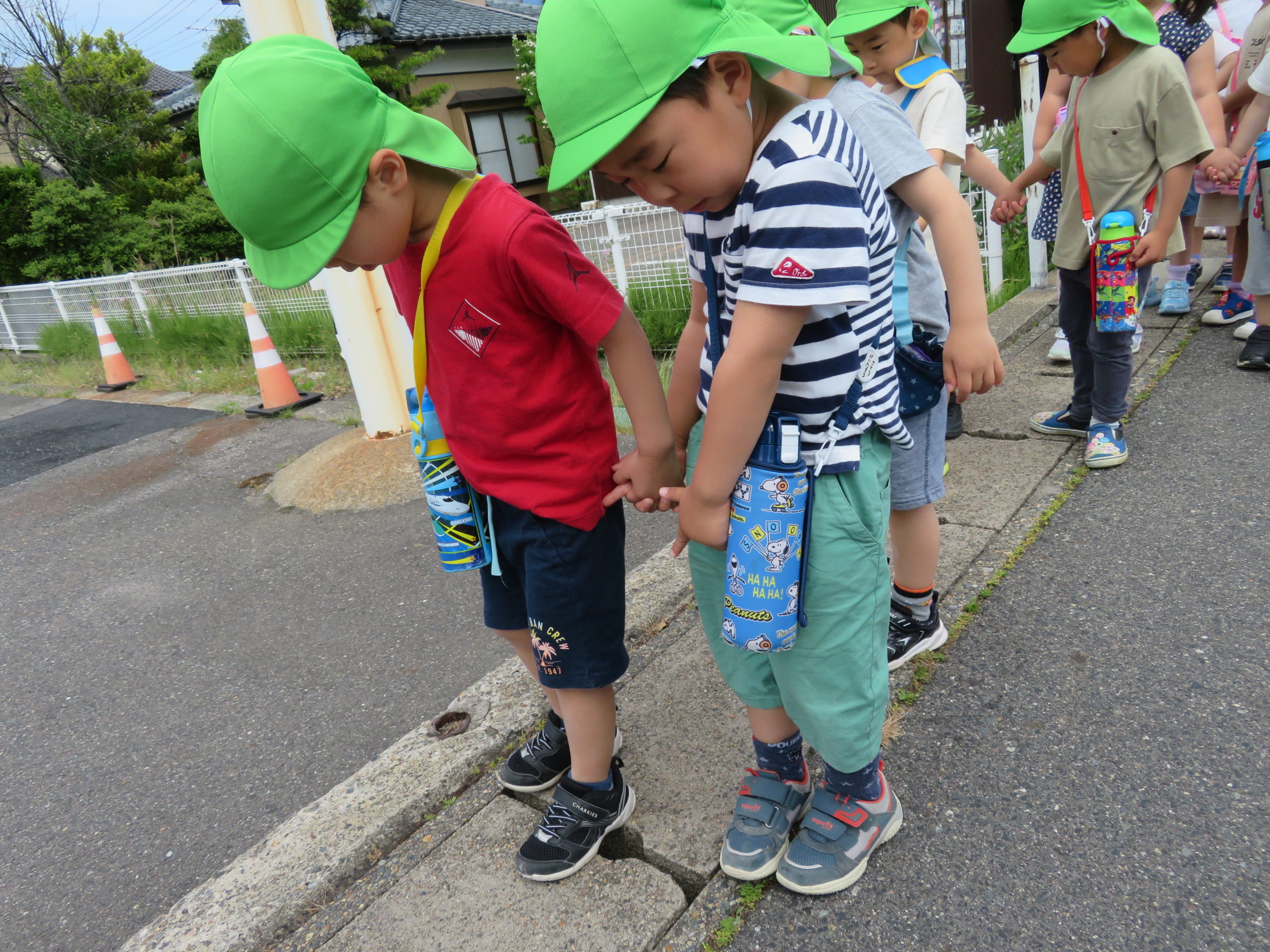 😊遊コスモス小新保育園「🚙4・5歳児 交通安全教室🚥」