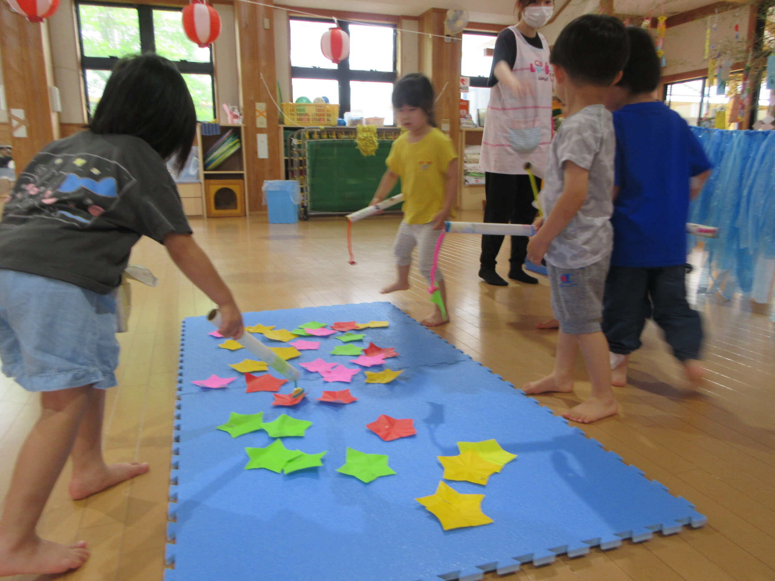 七夕集会【新穂トキっ子保育園】