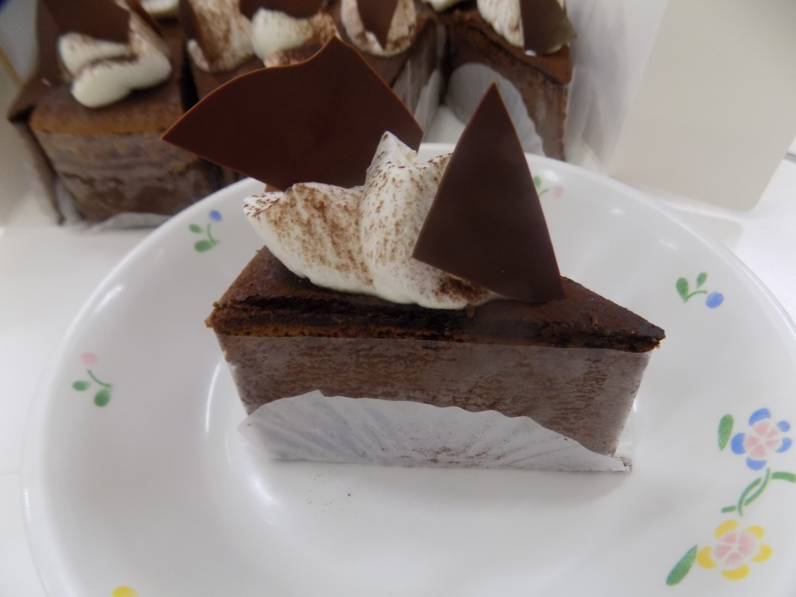 【ショートステイなかの】チョコレートケーキ