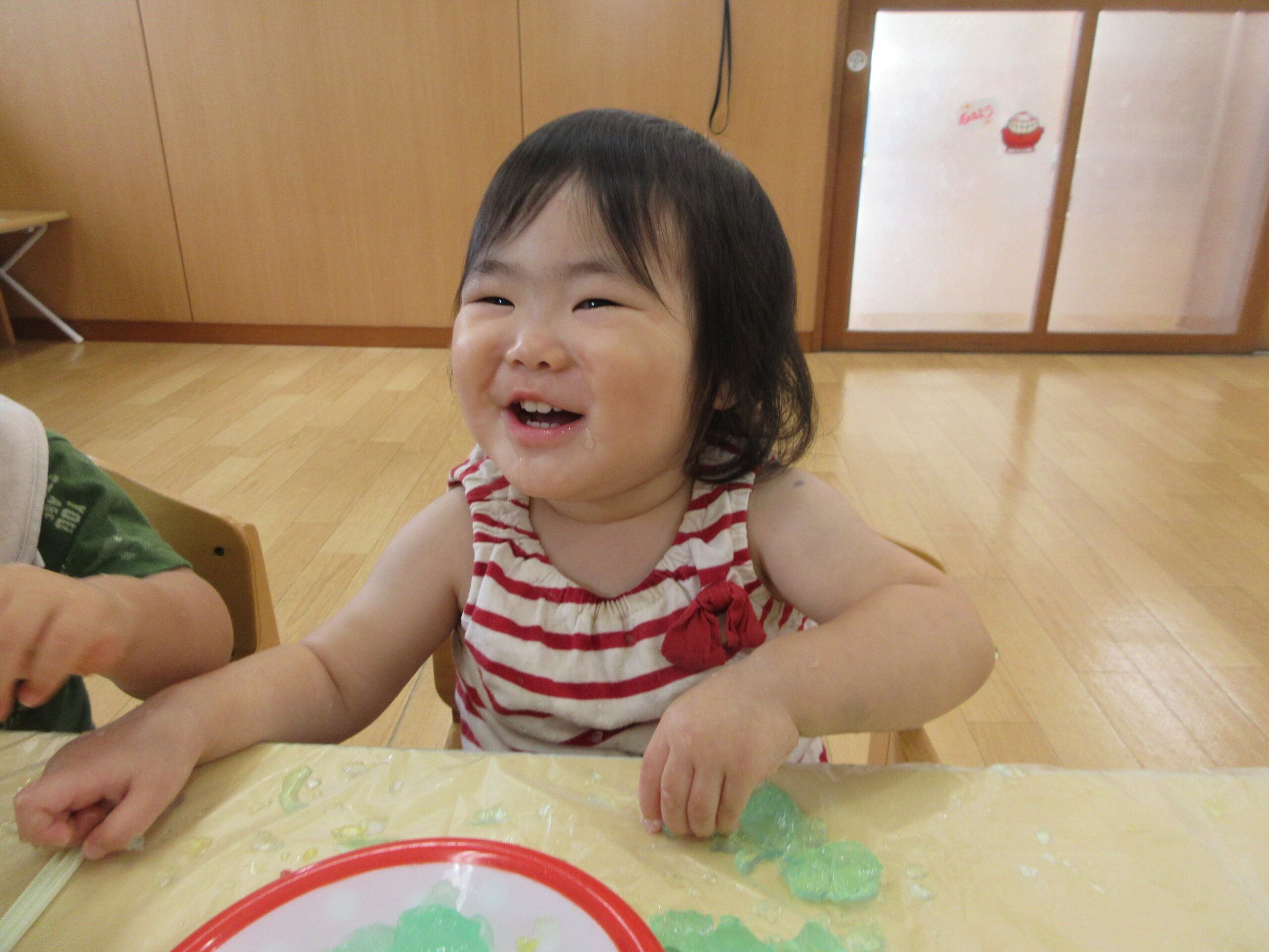 ぷにっ！😝【白根そよ風保育園　つぼみ組】