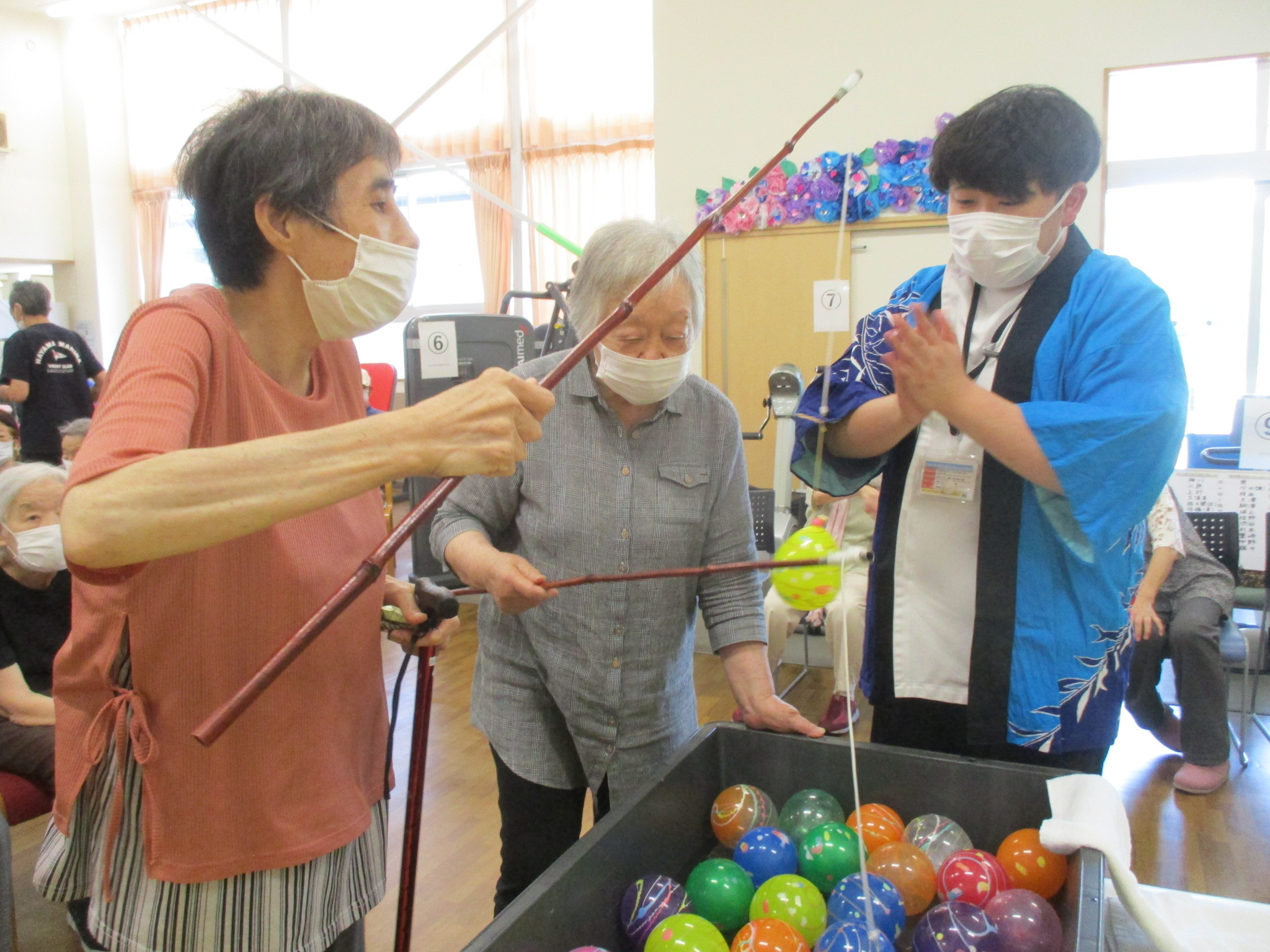 【リハトレ・ポート遊】夏祭り開催🤗