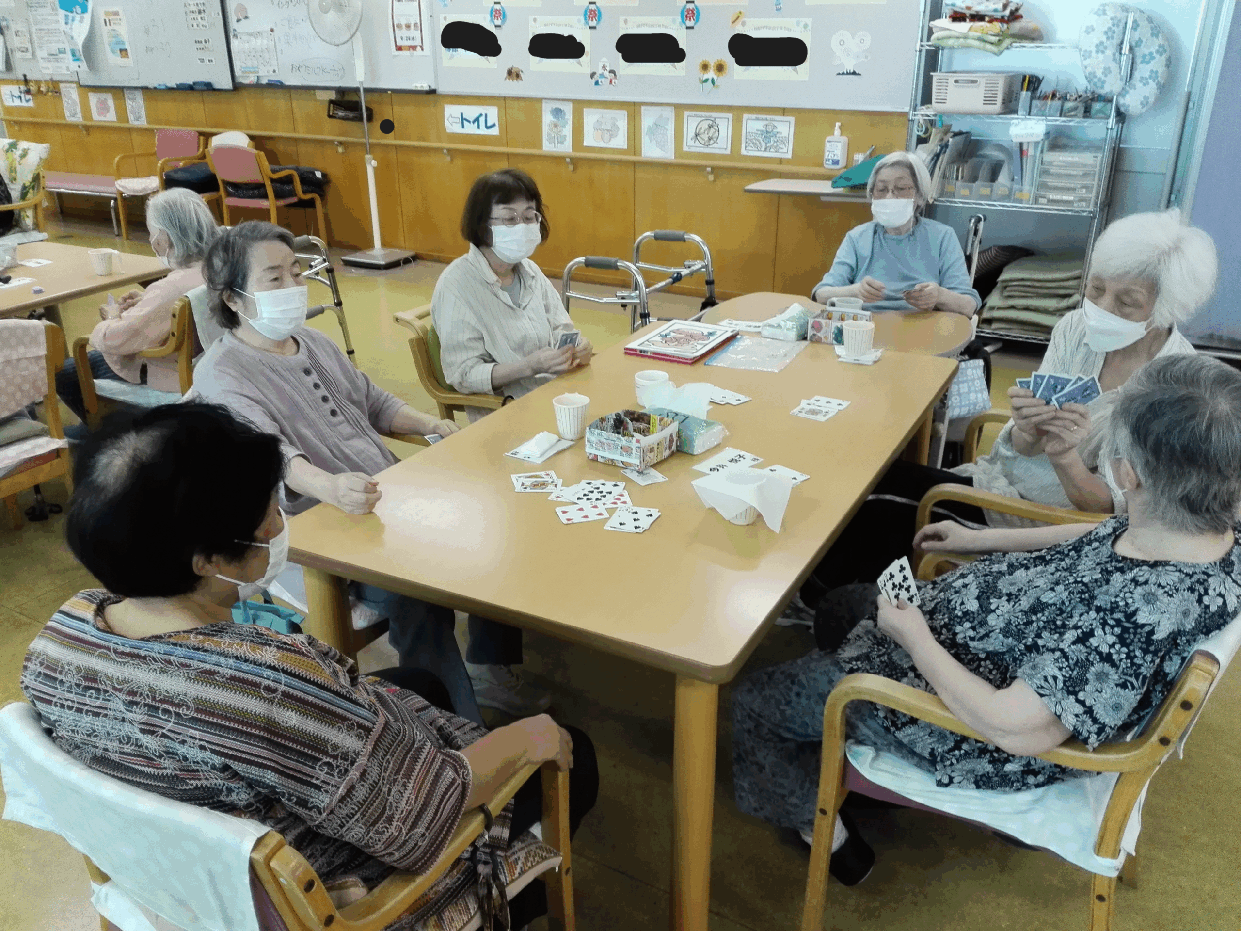 デイサービスセンターかめだなかの～余暇時間の過ごし方～