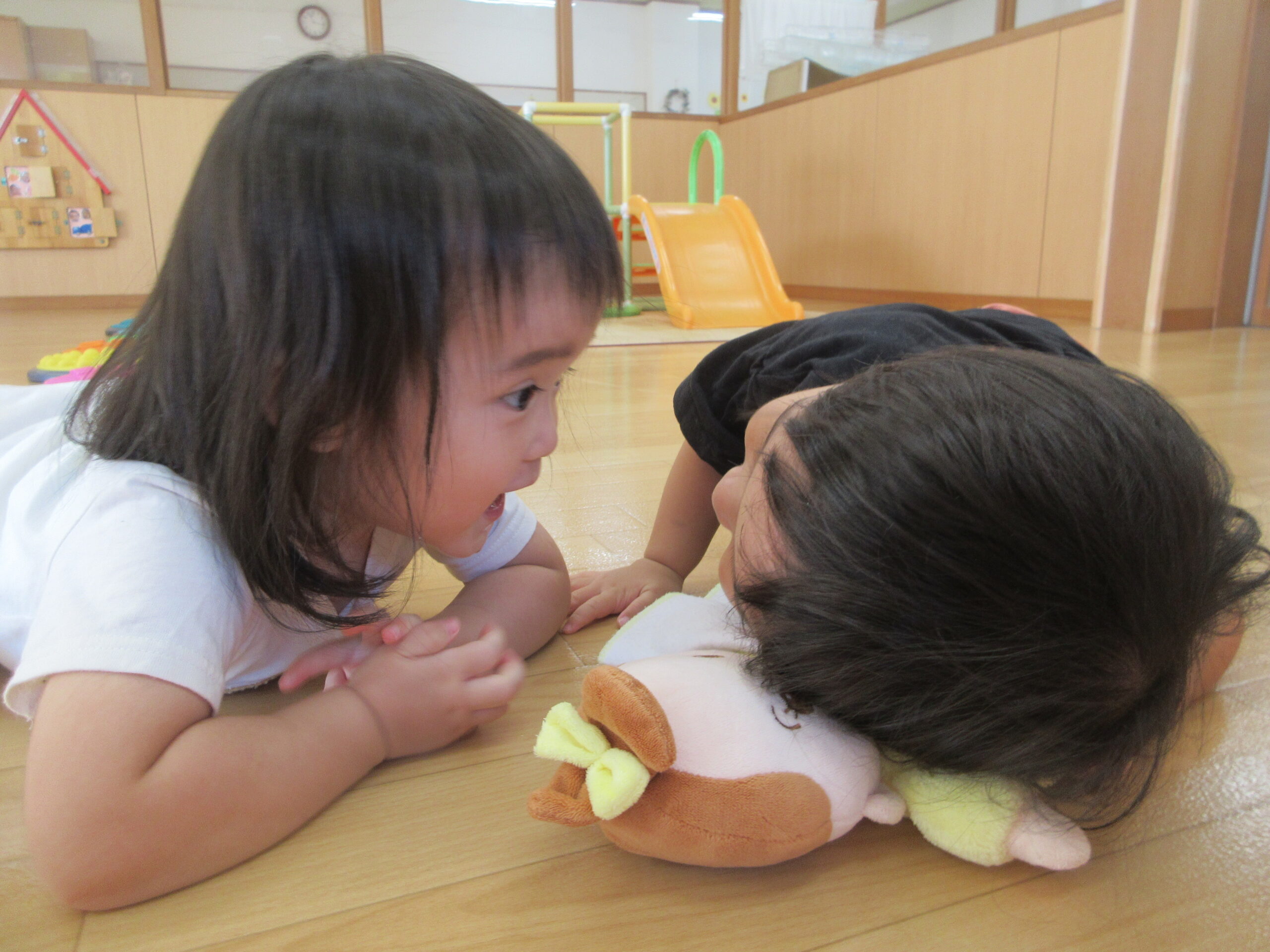 こんなことをして楽しんでいるよ～☺️【白根そよ風保育園　つぼみぐみ】
