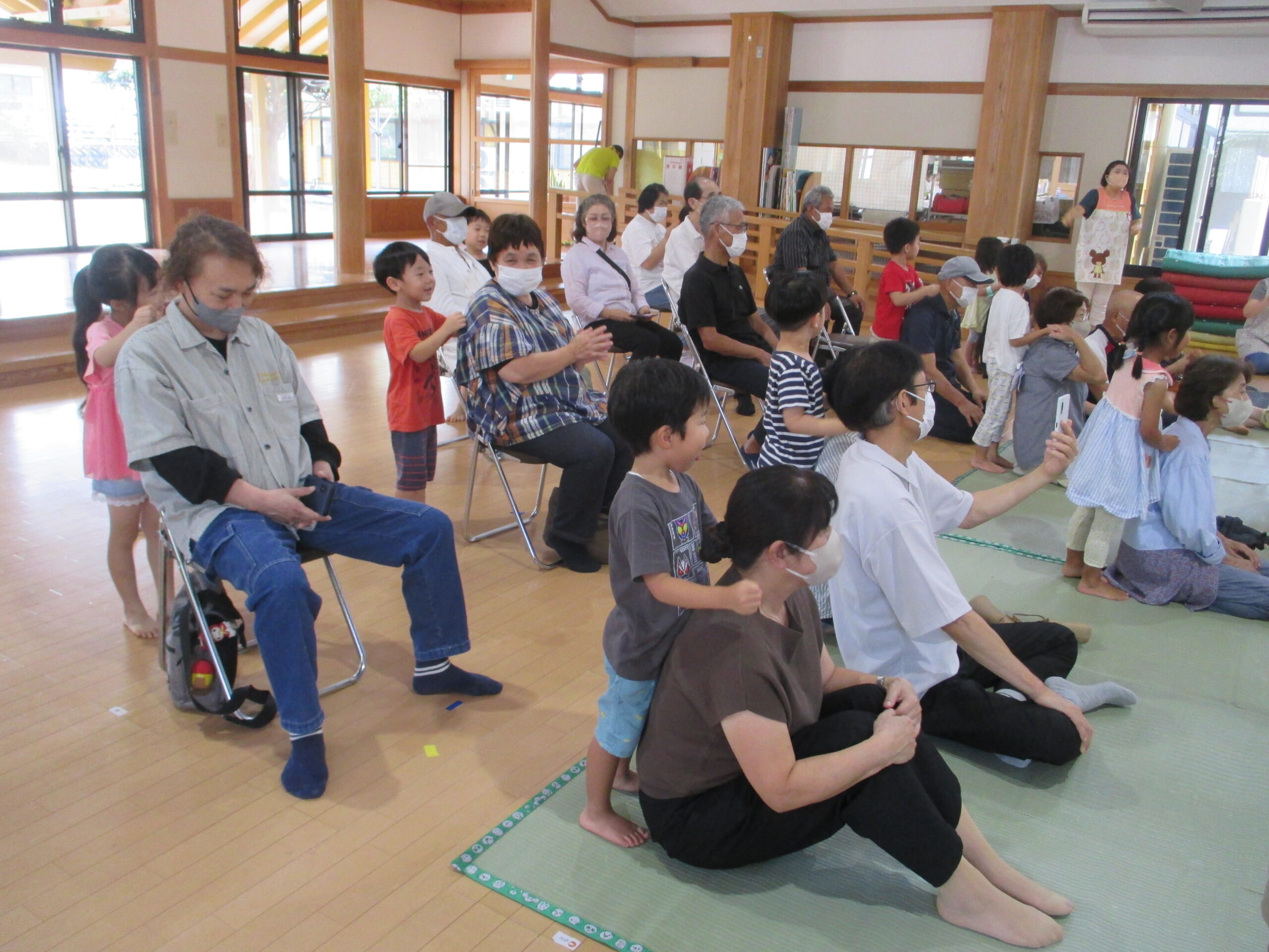 いつもありがとう【新穂トキっ子保育園】