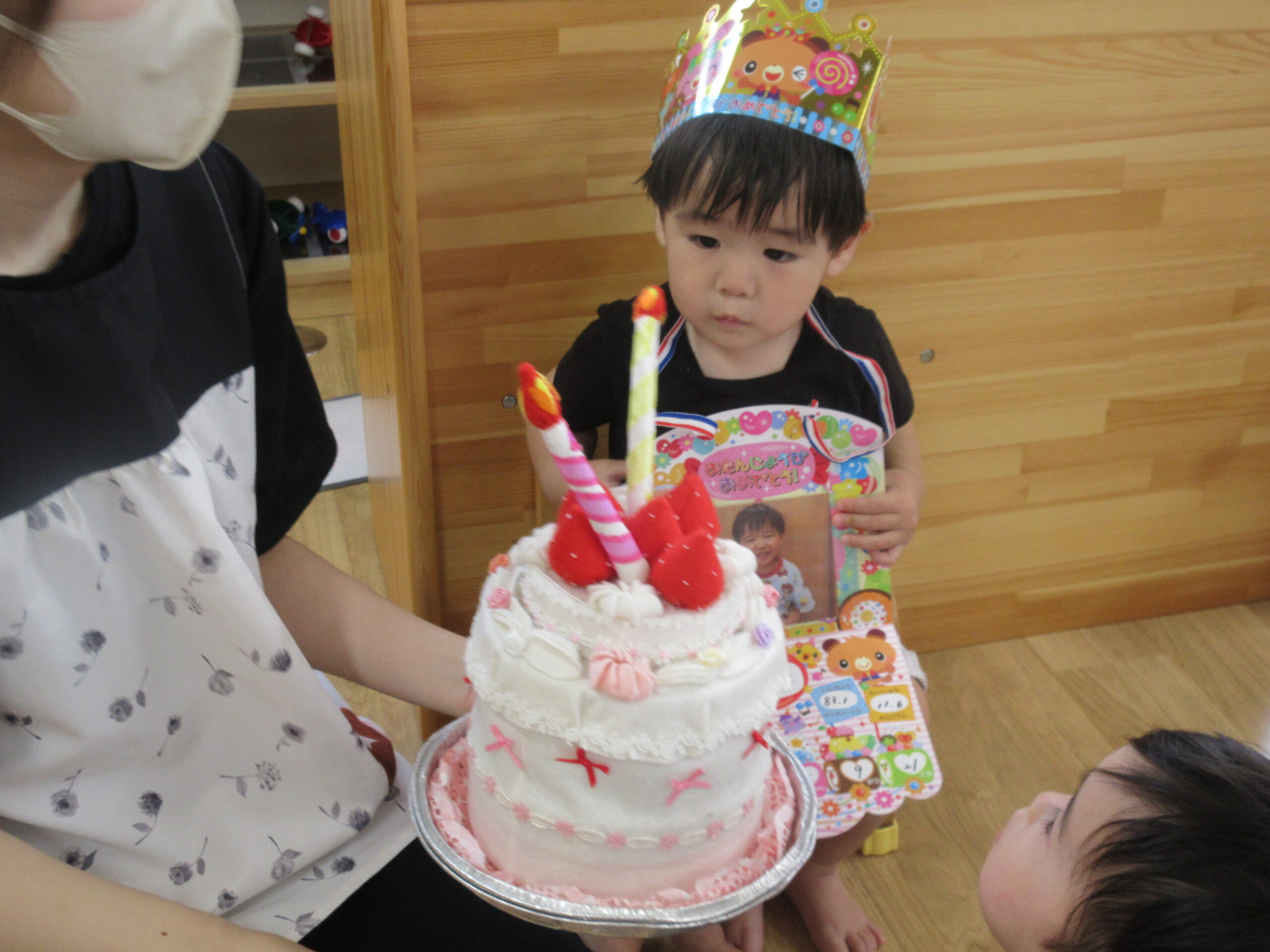 【白根おおぞら保育園　つぼみ組 ９月お誕生日会🎂】