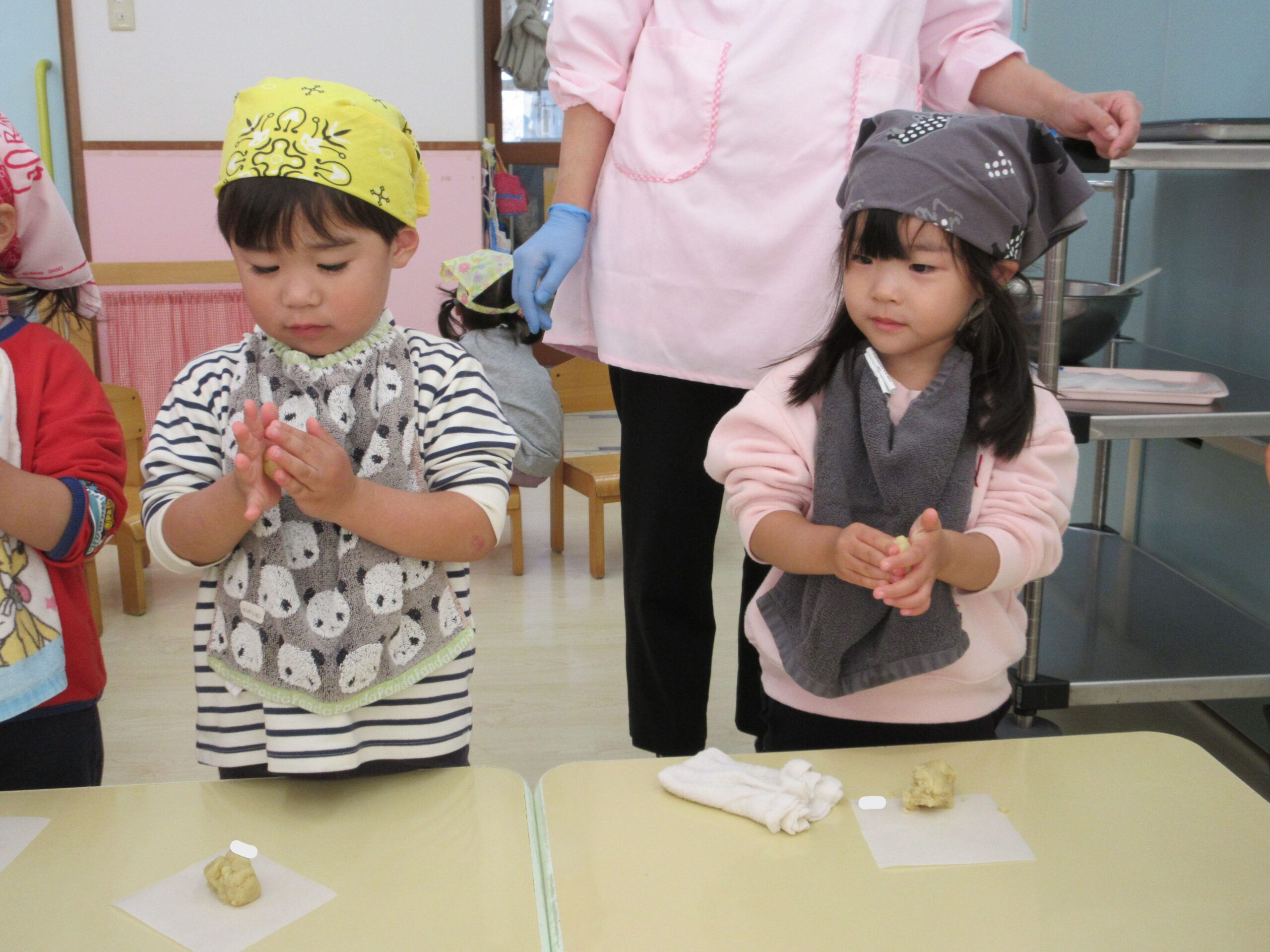 クッキー作り🍪【白根そよ風保育園 2歳児わかば組】