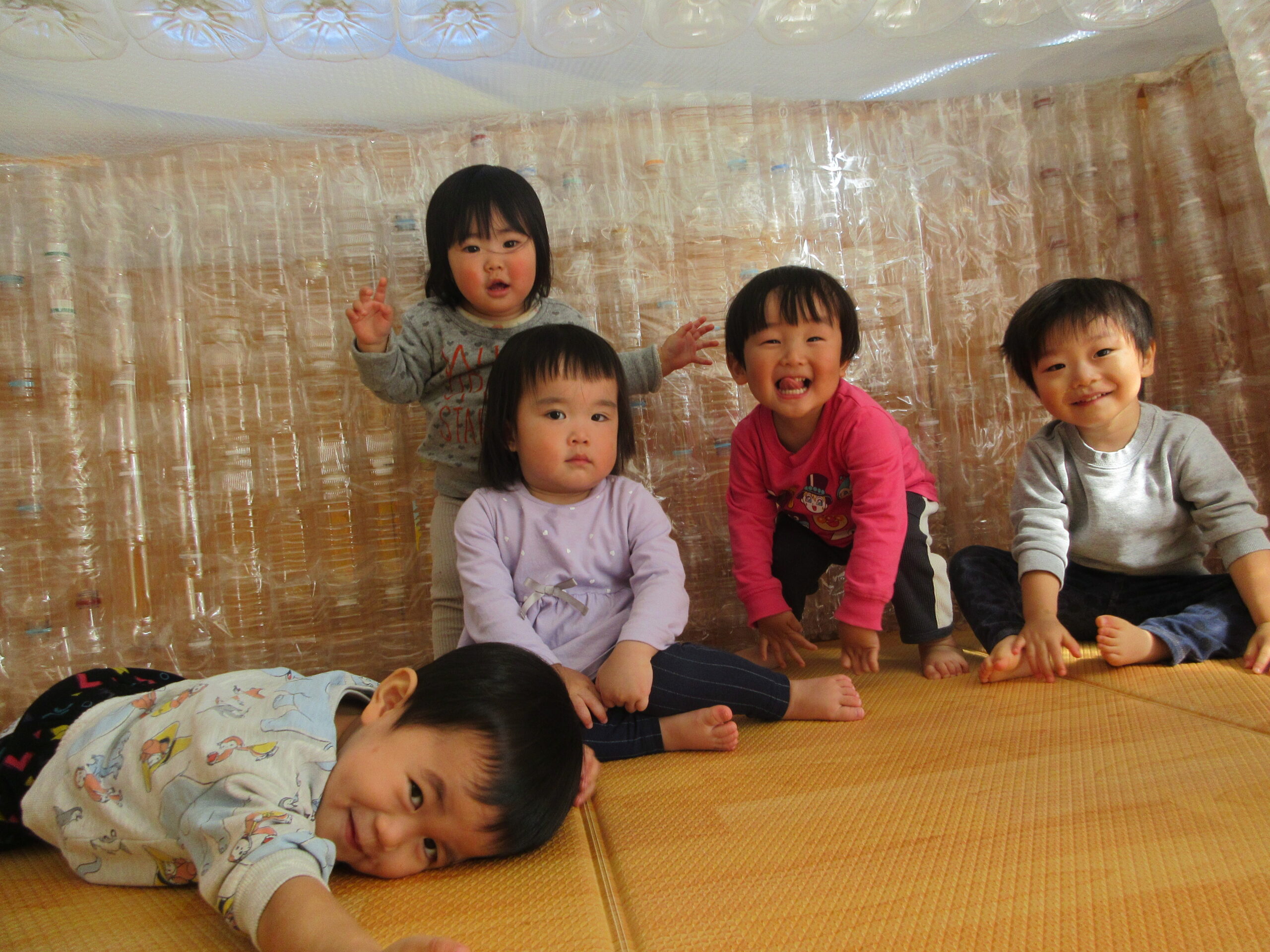 今日もたのしかったなぁ～🌼【白根そよ風保育園　つぼみ組】
