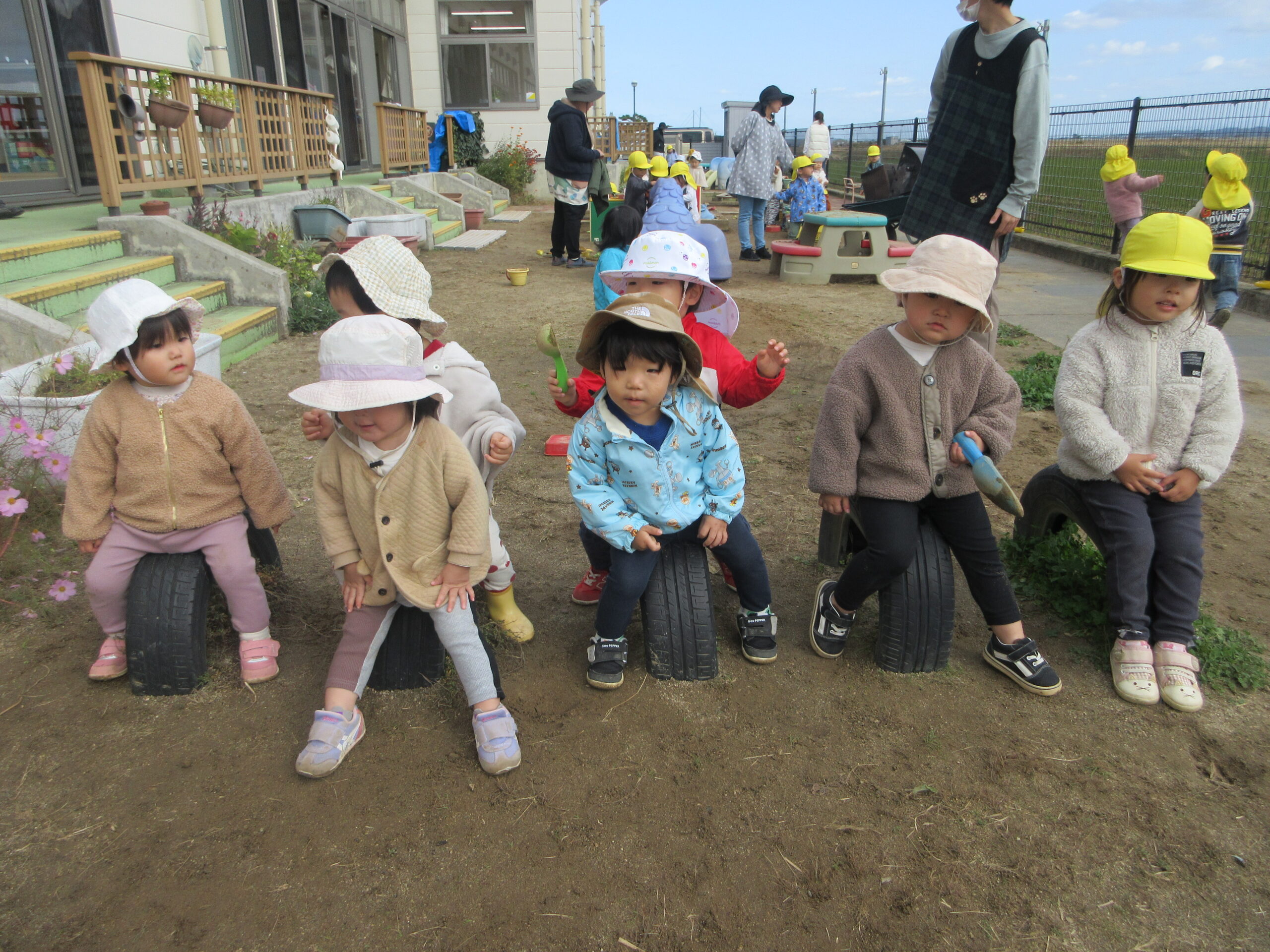 🌼つぼみ組のいちにち🌼part①【白根そよ風保育園　つぼみぐみ】