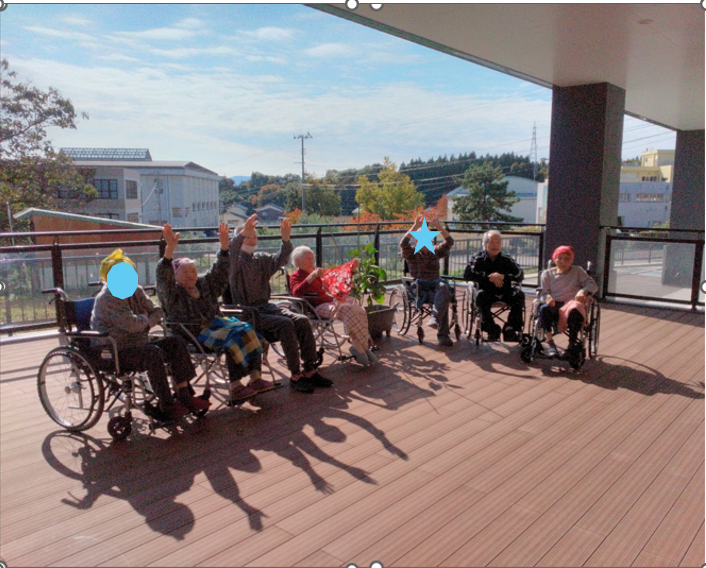 屋根付きテラスへGO【朱鷺いろの杜梅津】