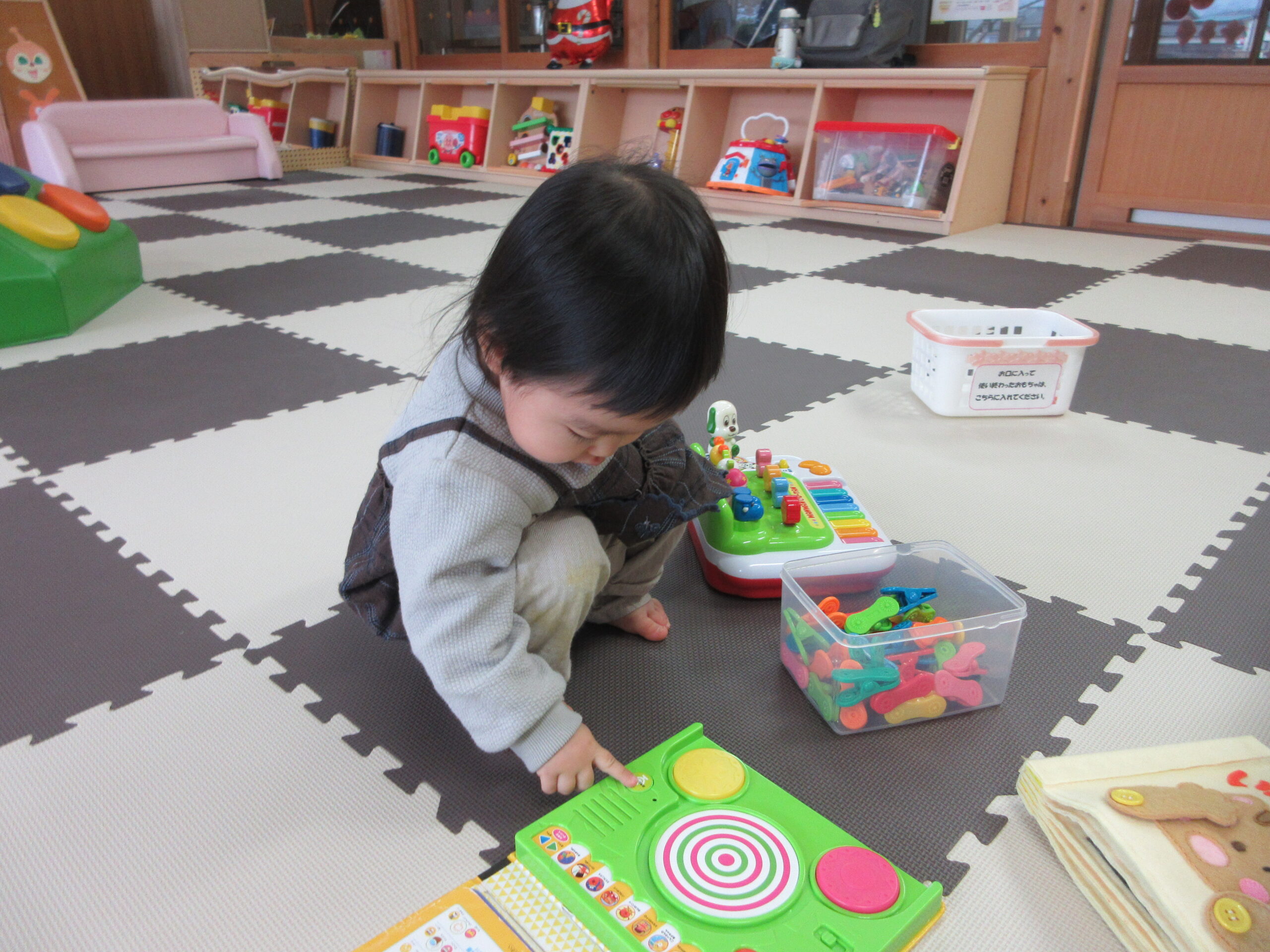 トキっ子ひろばだより1月号【地域子育て支援センター・トキっ子ひろば】