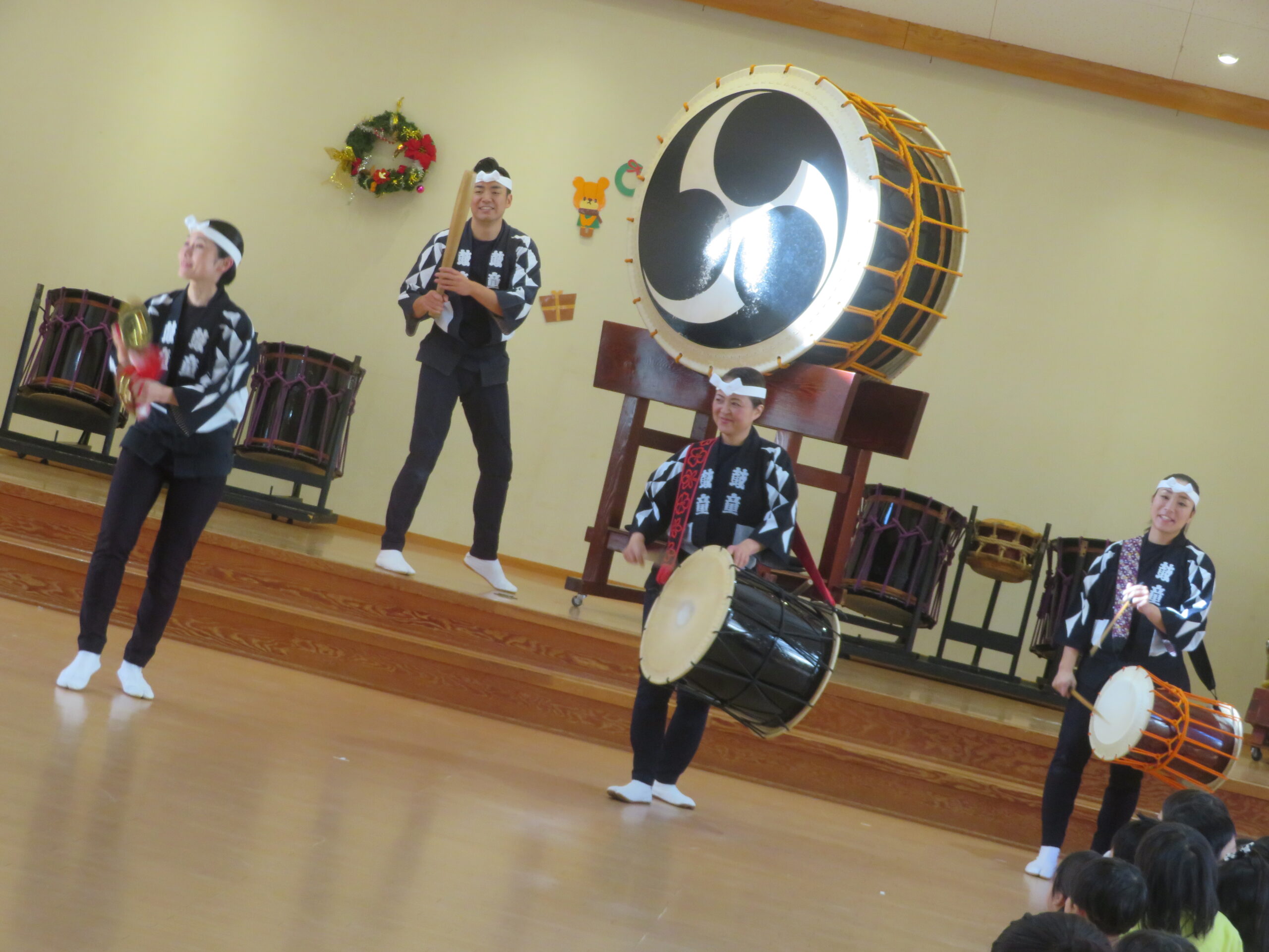 鼓童【新穂トキっ子保育園】