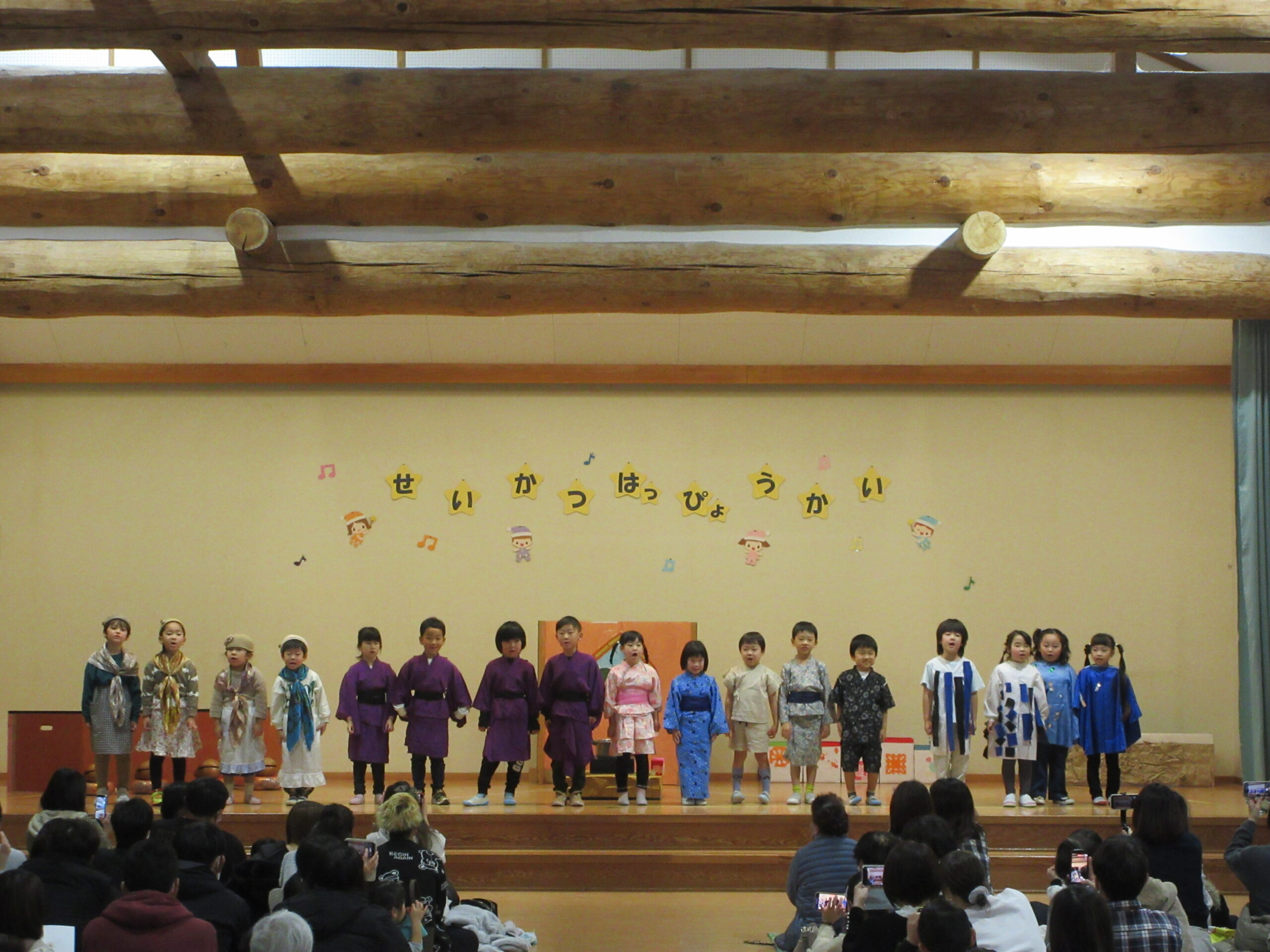 生活発表会【新穂トキっ子保育園】