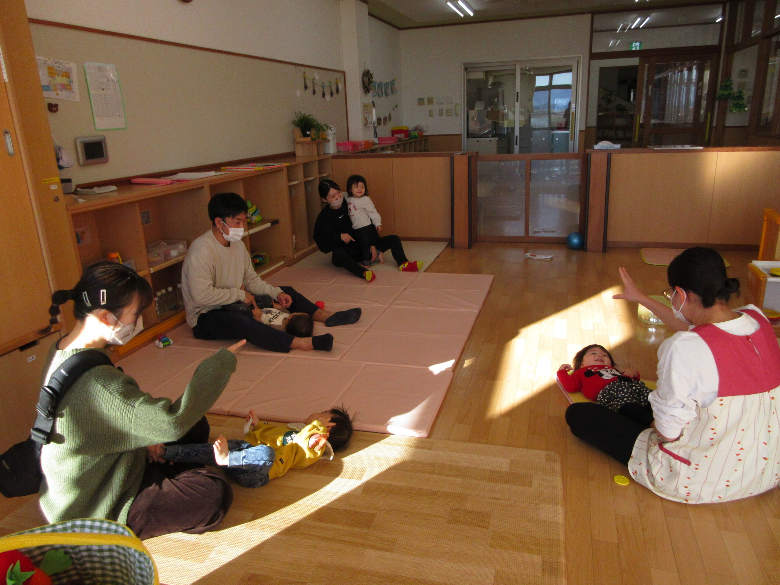 親子ふれあいＤＡＹがありました🌼【白根そよ風保育園　めばえ組】