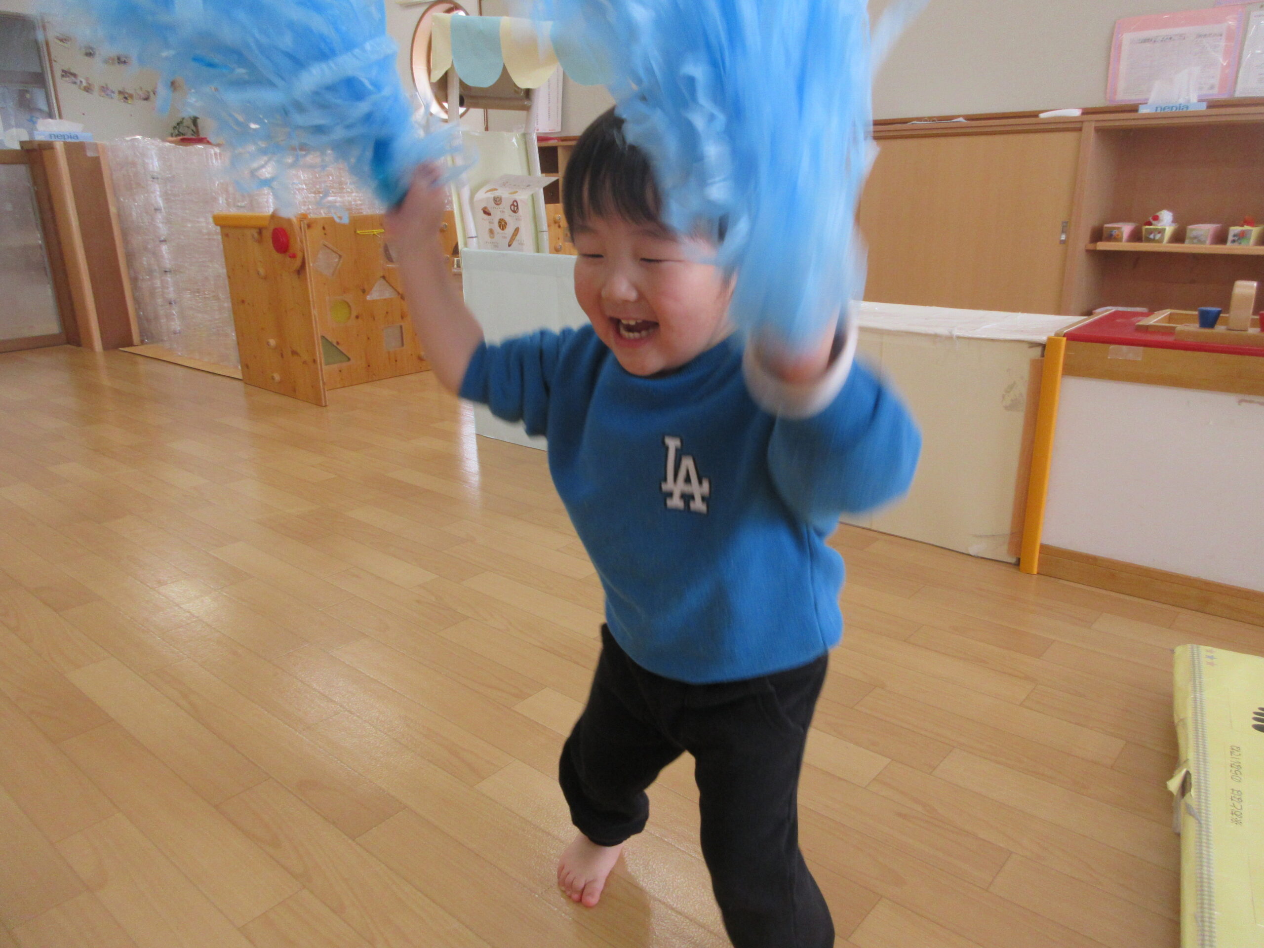 笑い声っていいな～🤭【白根そよ風保育園　つぼみ組】