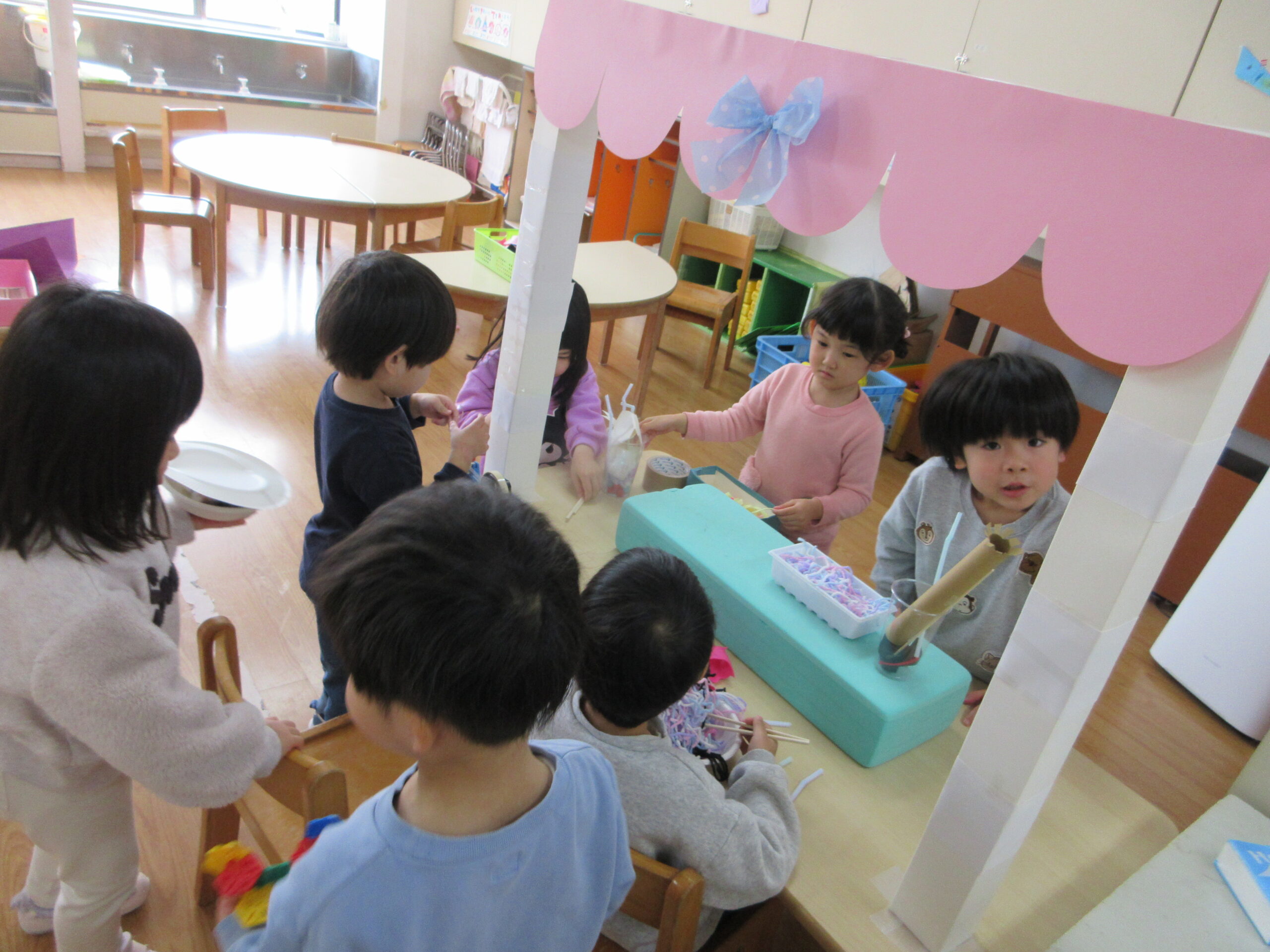 なんでも屋さん開店！【真野第１保育園　さくら組】