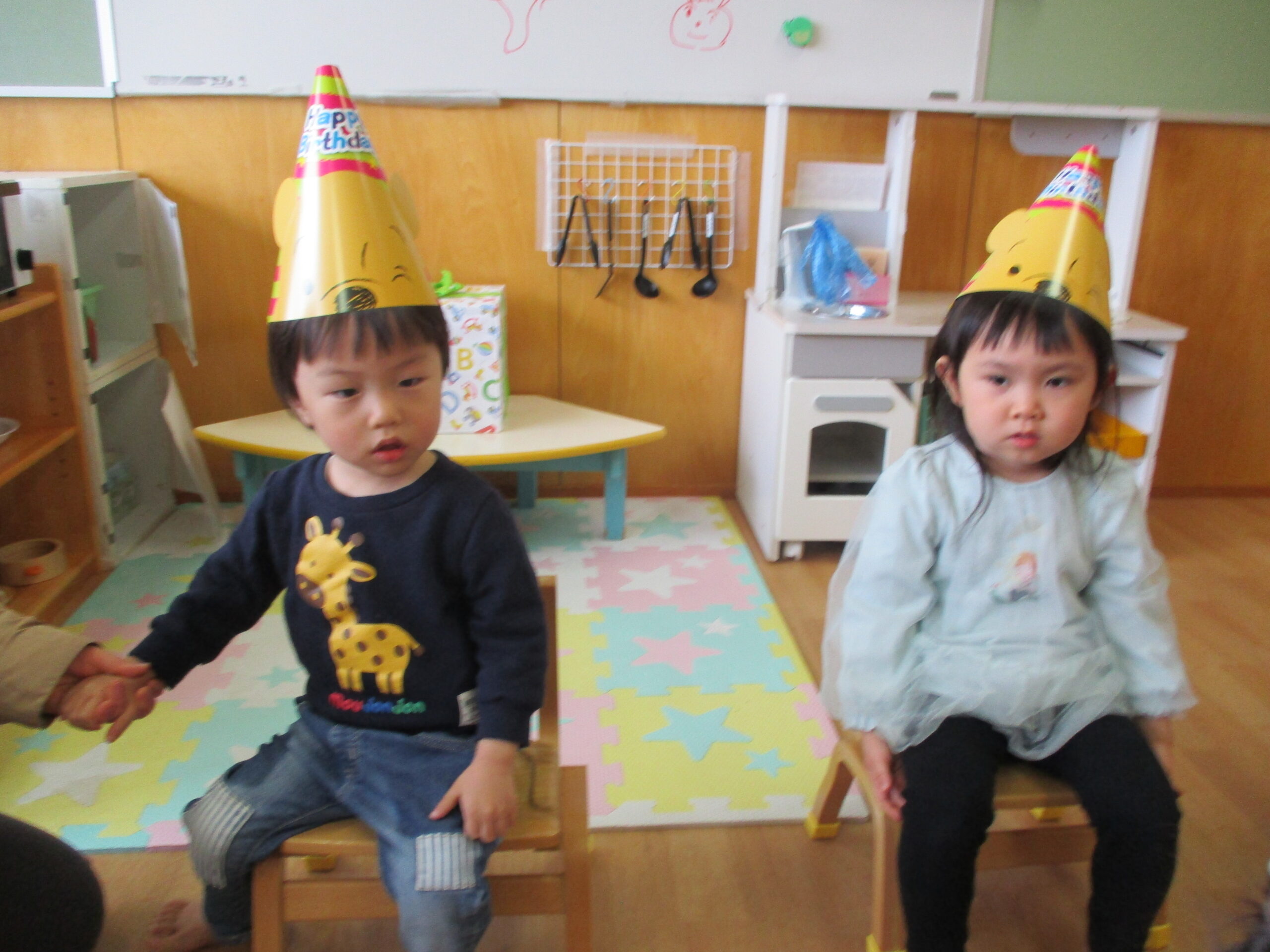 【かめだなかの保育園】　2月お誕生会🎁（幼児）