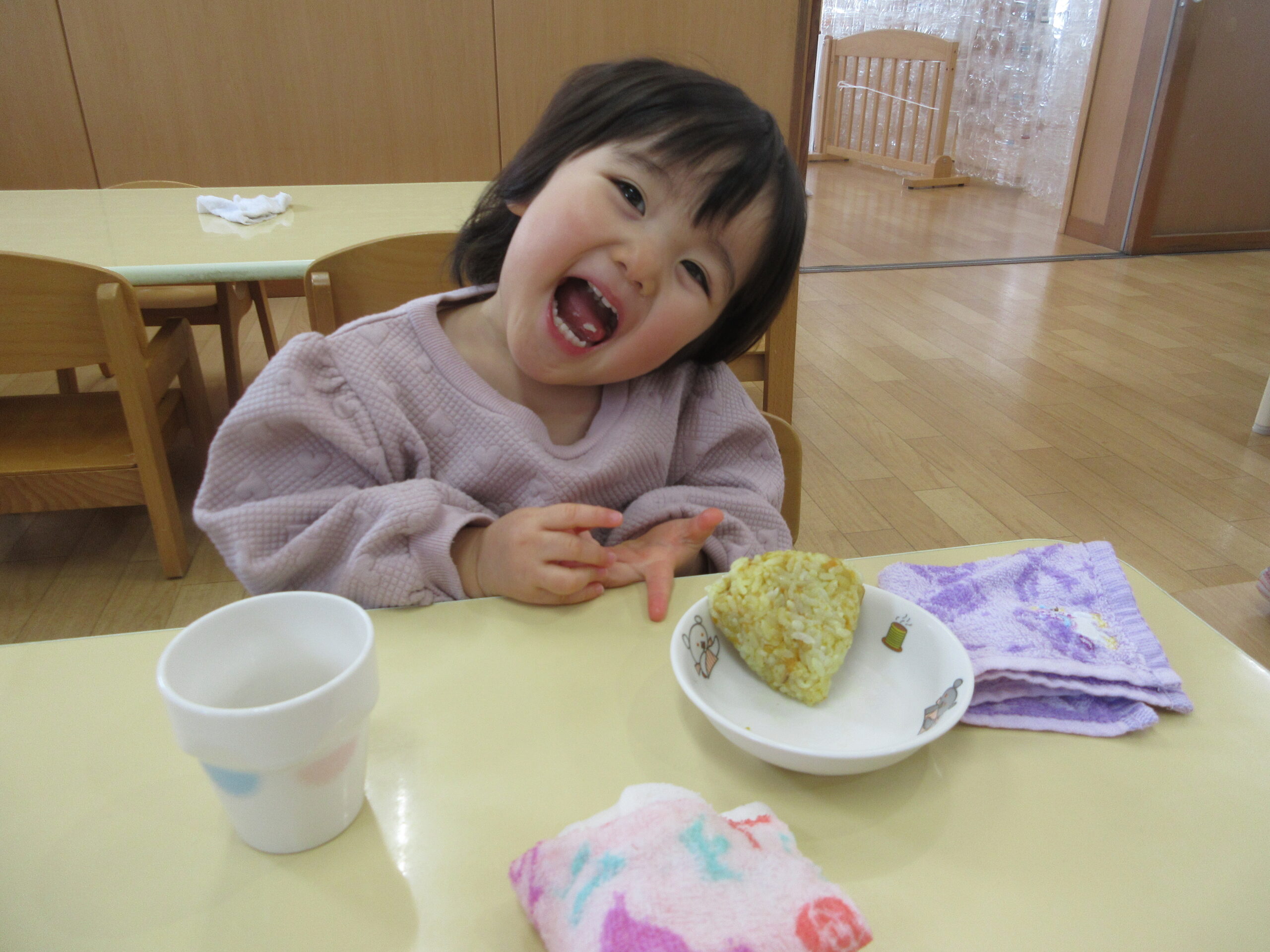 楽しい！美味しい！【白根そよ風保育園　つぼみ組】