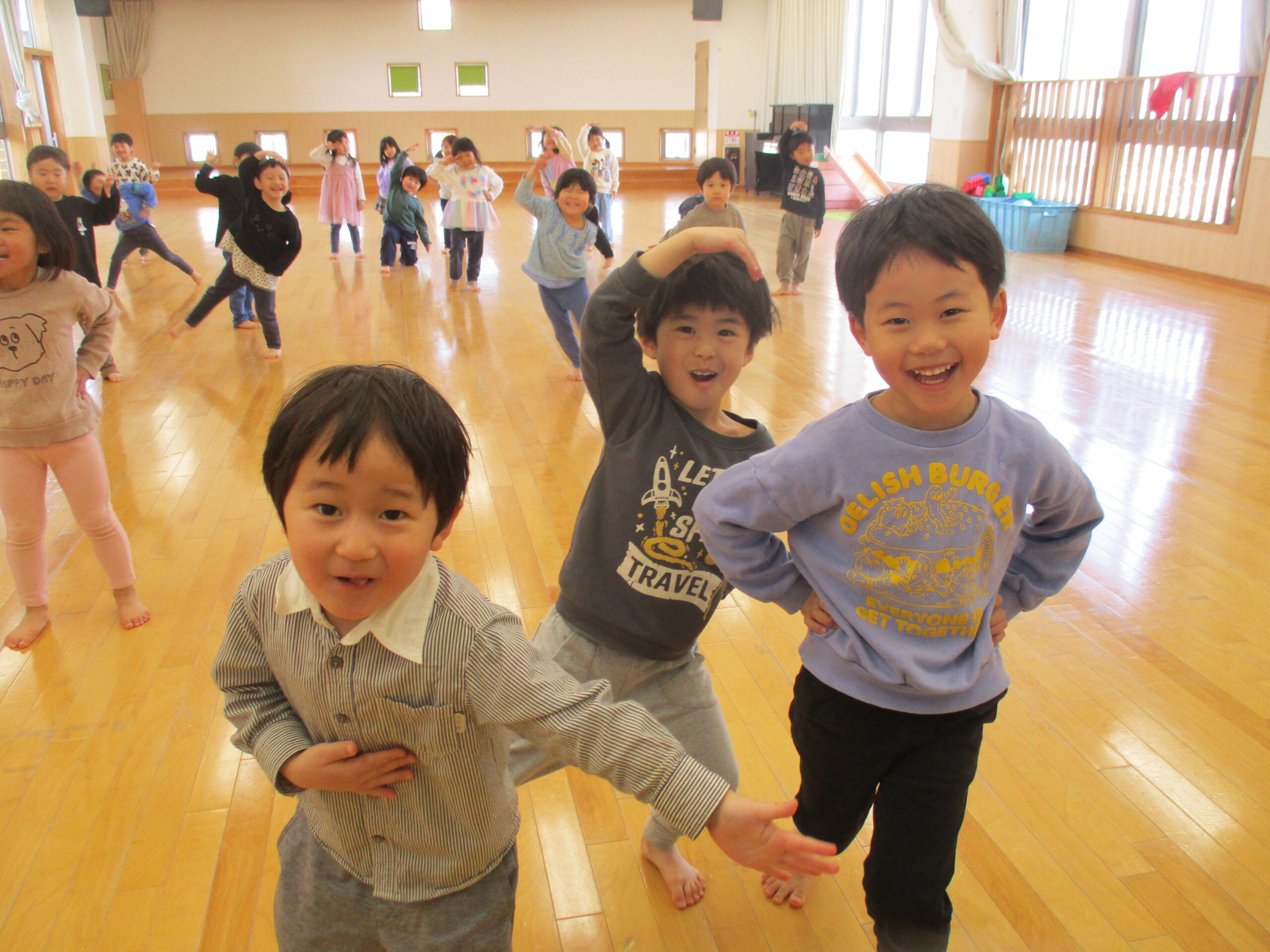 4歳児さくら組🌸今日のさくら組🌞【ナカノスイミング保育園】