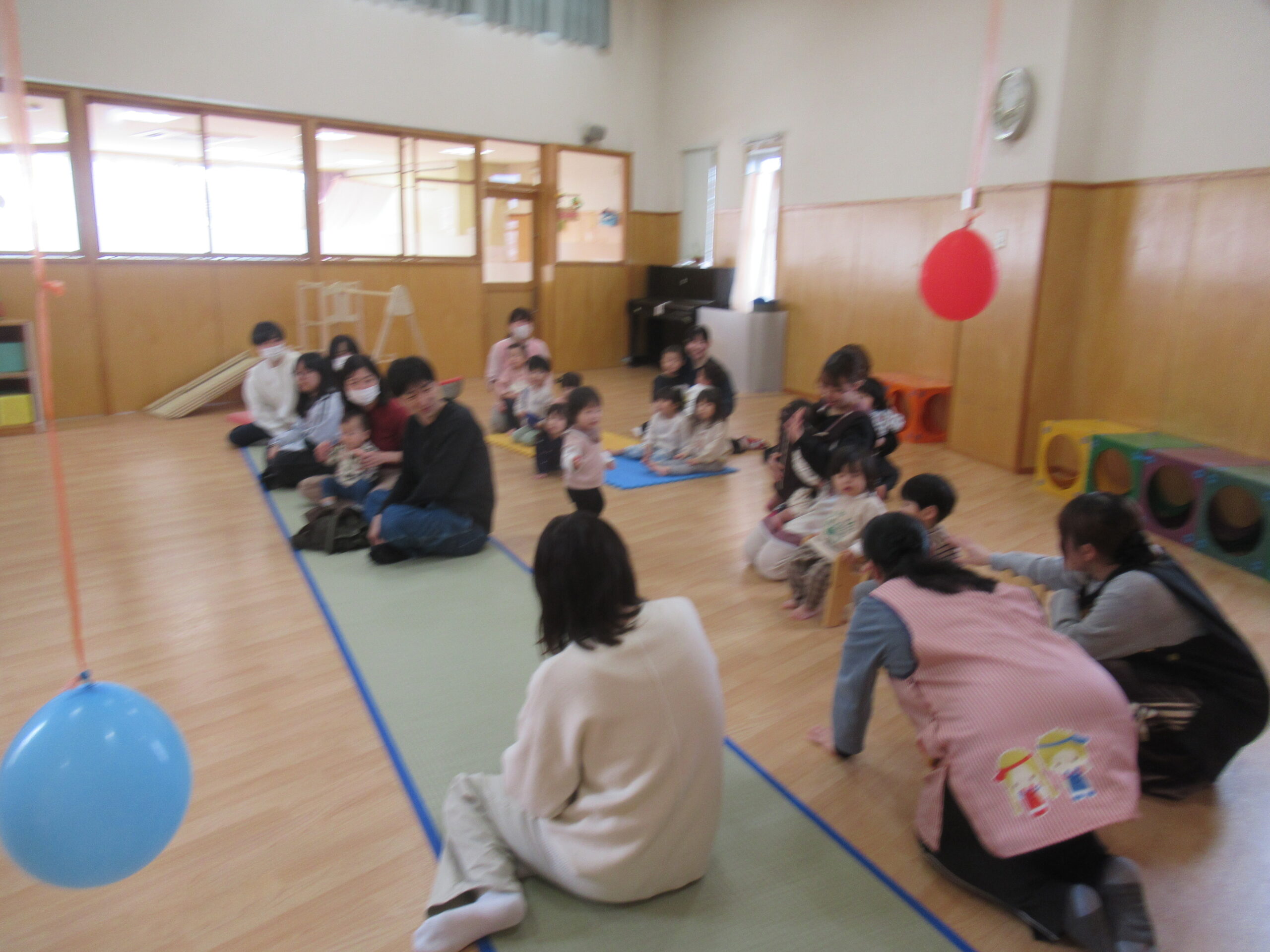 『はじめましての会』なかの乳児保育園