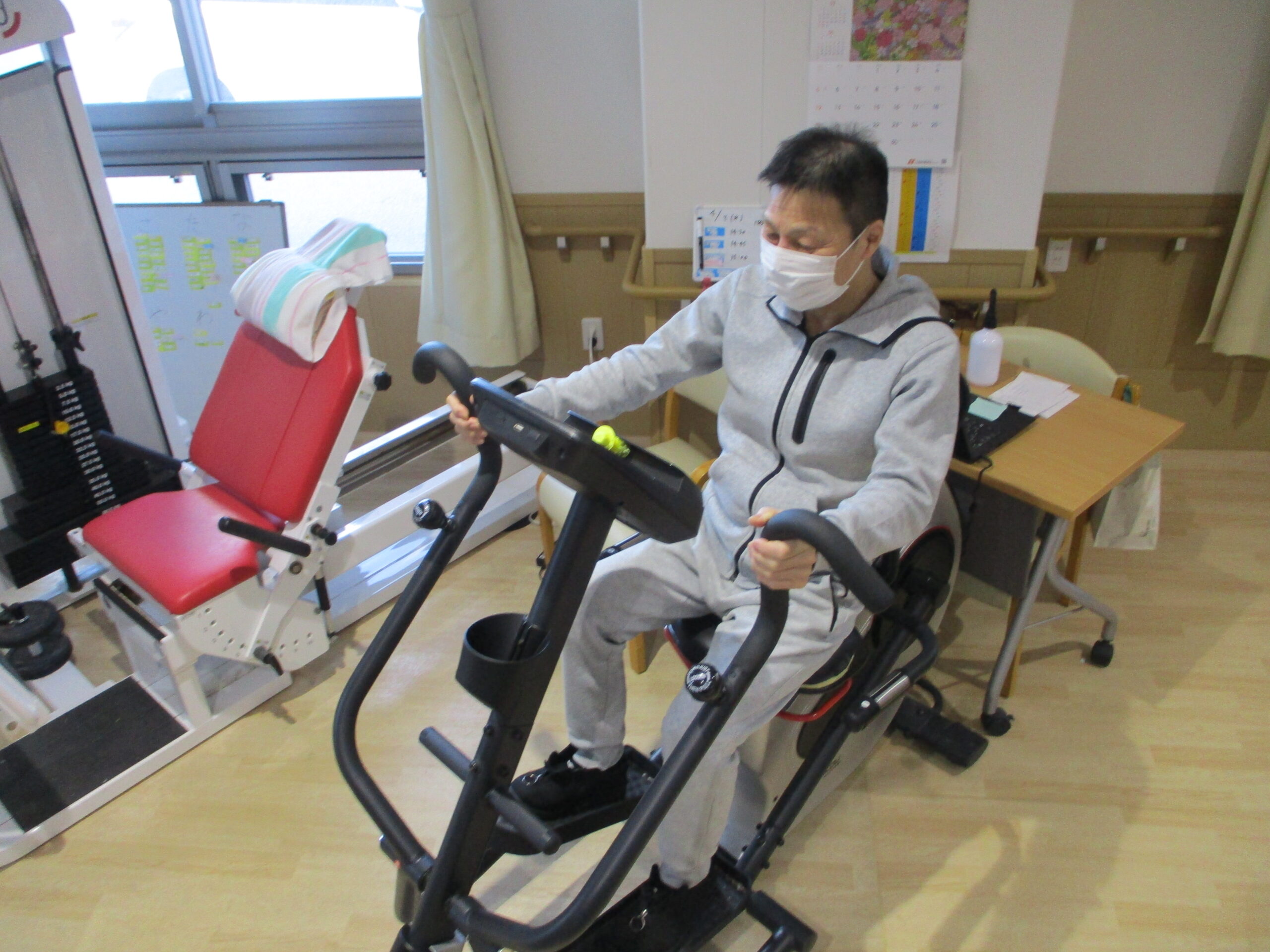 【デイサービスセンター白根そよ風の杜】本日の機能訓練のご様子☺